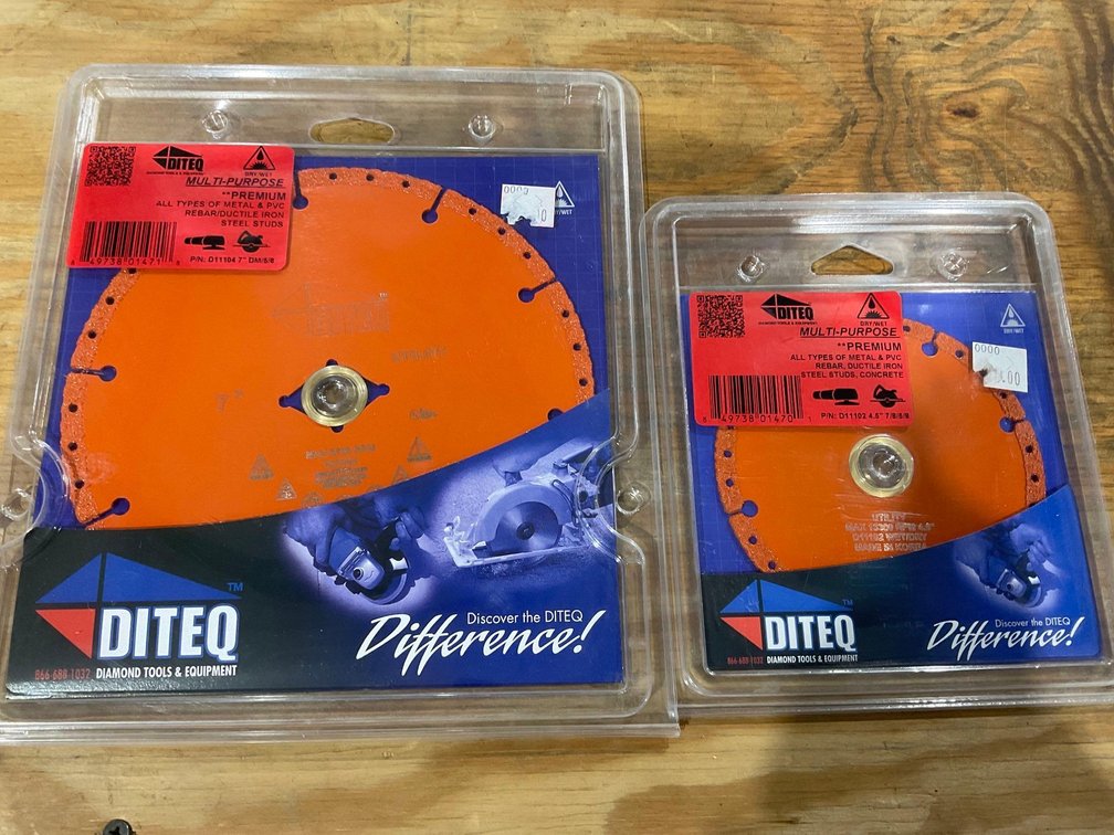 Diteq Multi-Purposed Blades