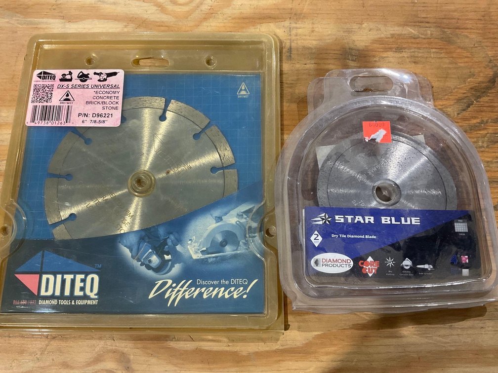 Diteq 7” x 5/8” Blade