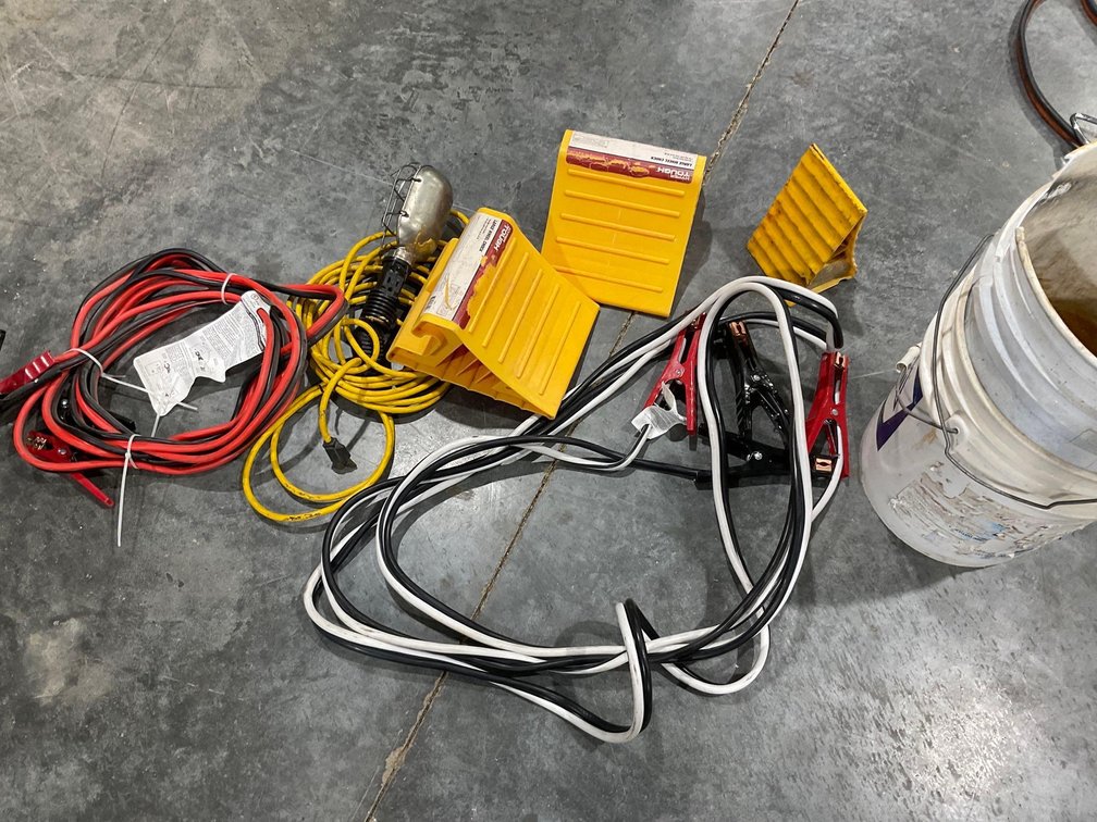 Wheel Chucks & Jumper Cables 
