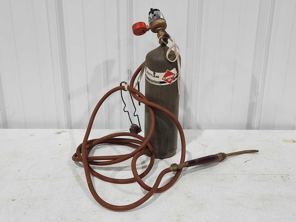 Acetylene Tank And Torch