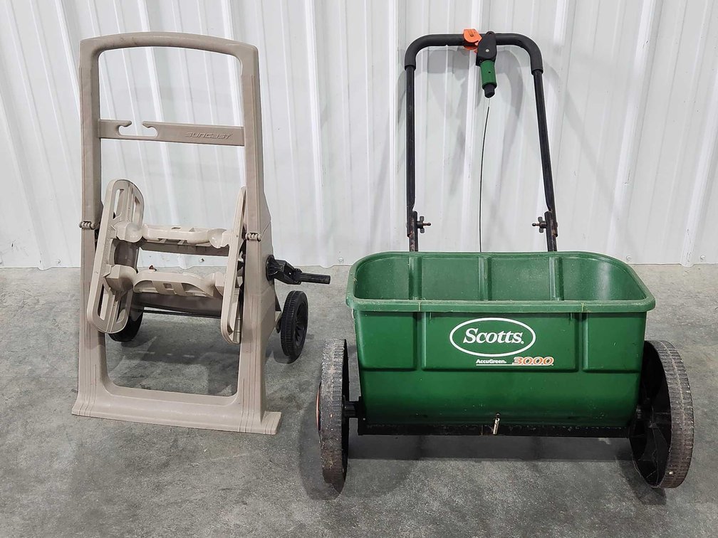 Seeder And Hose Reel