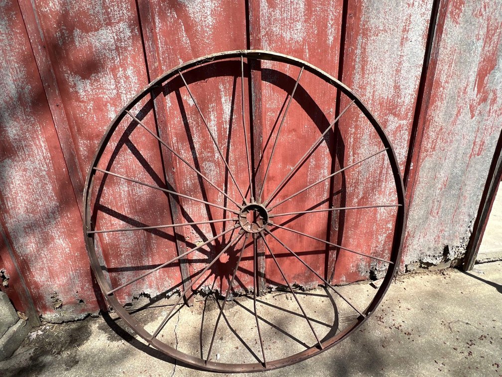Vintage Wagon Wheel