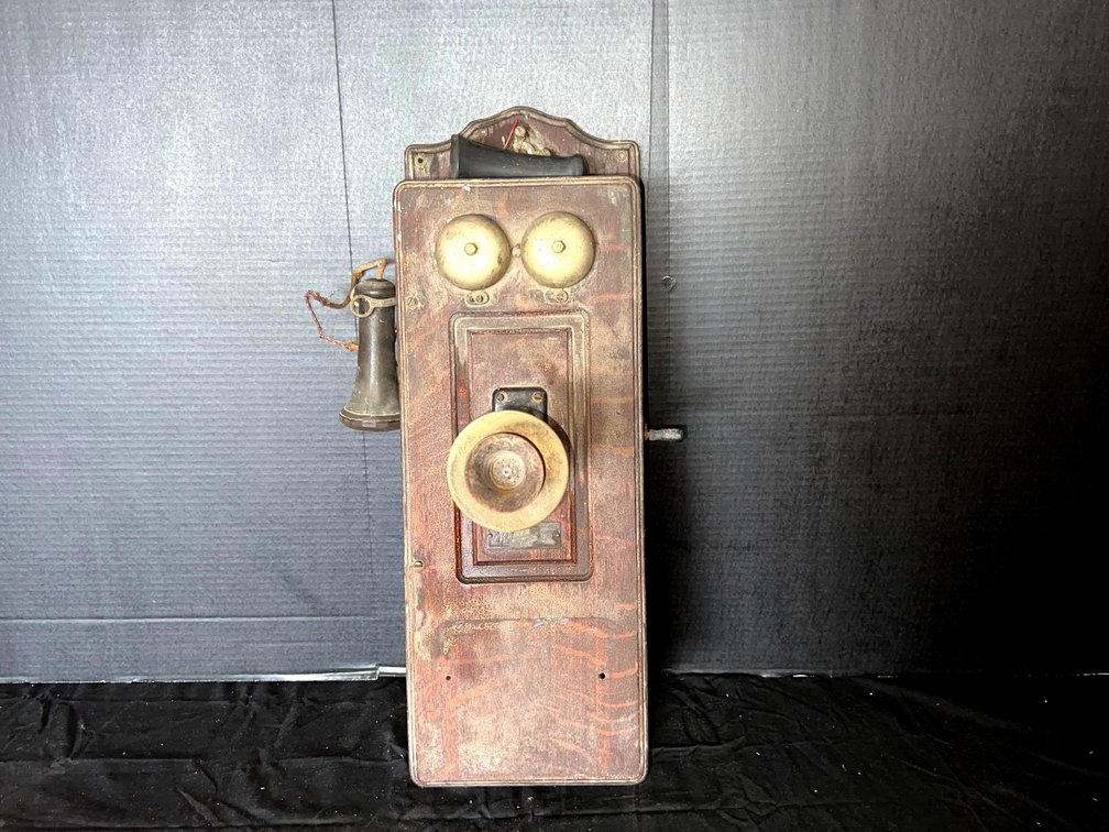 Vintage Hand Crank Telephone 