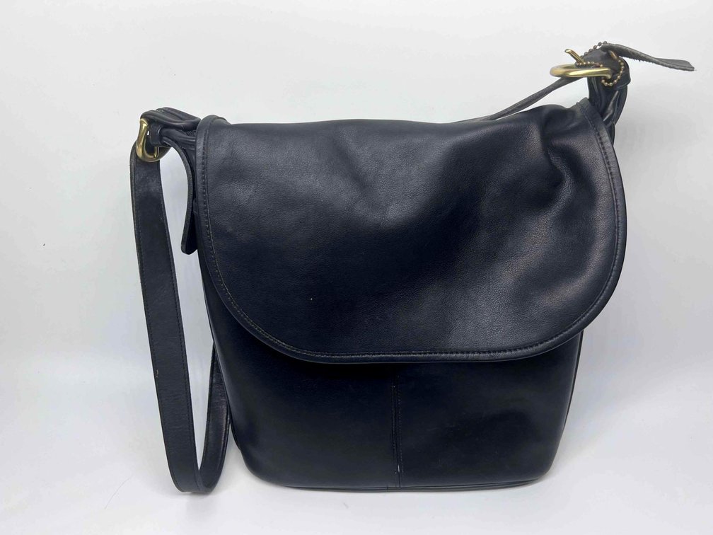Coach Leather Bag Flap Purse