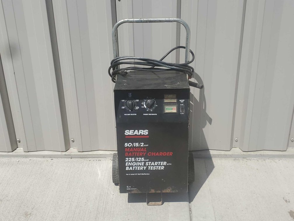 Sears Manual Battery Charger