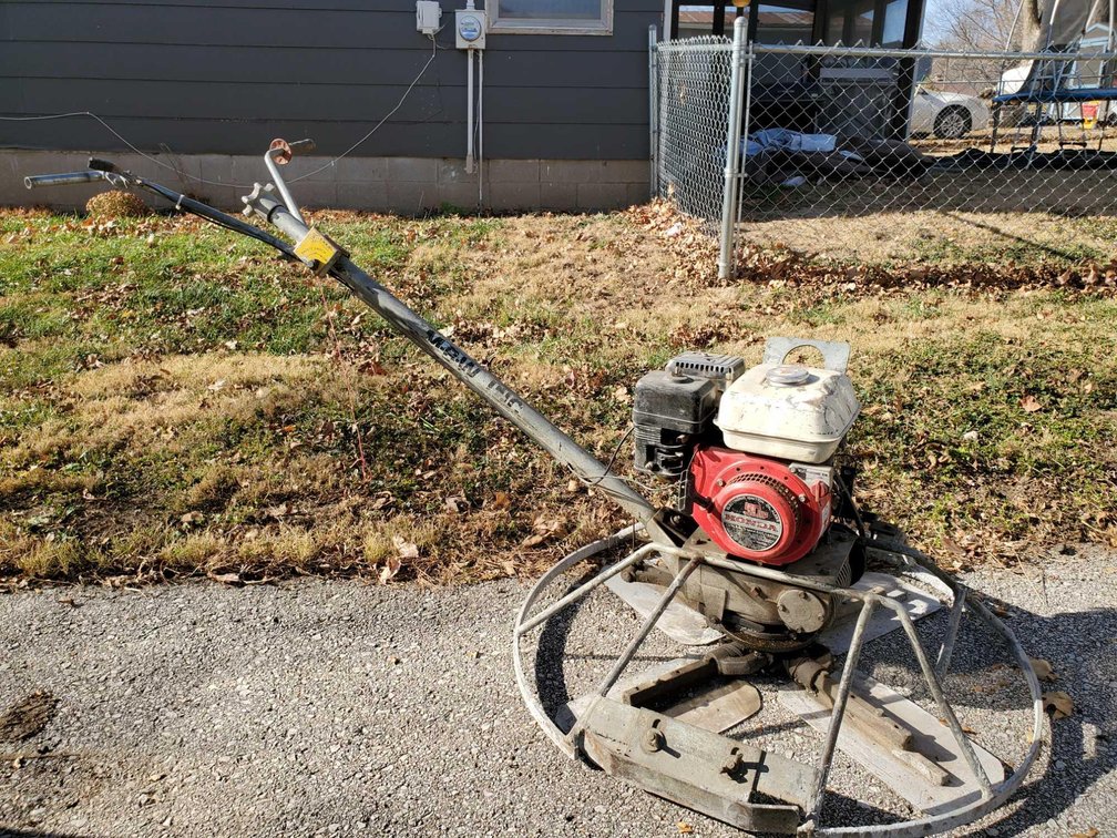 MBS Inc 36"  Walk Behind Trowel 