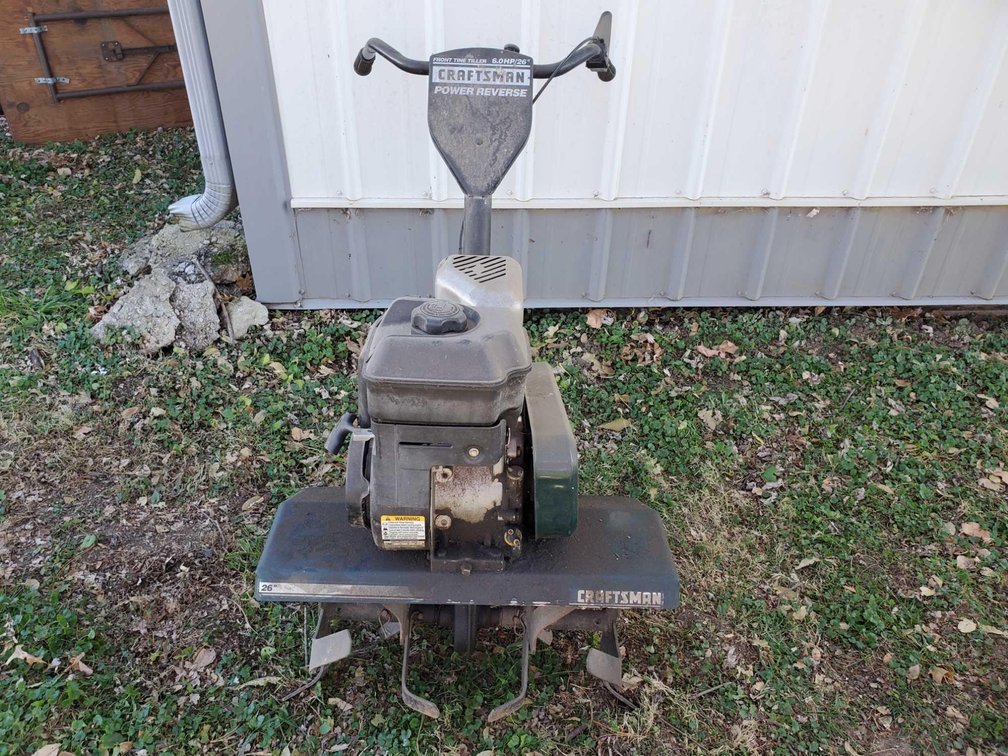 Craftsman 26" Front Tine Tiller