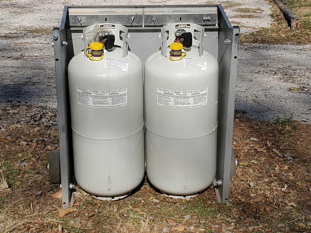 Propane Tanks With Cart