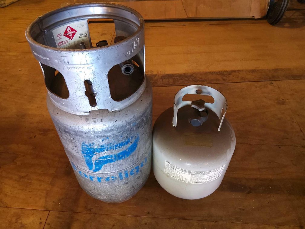 Large & Small Propane Tanks