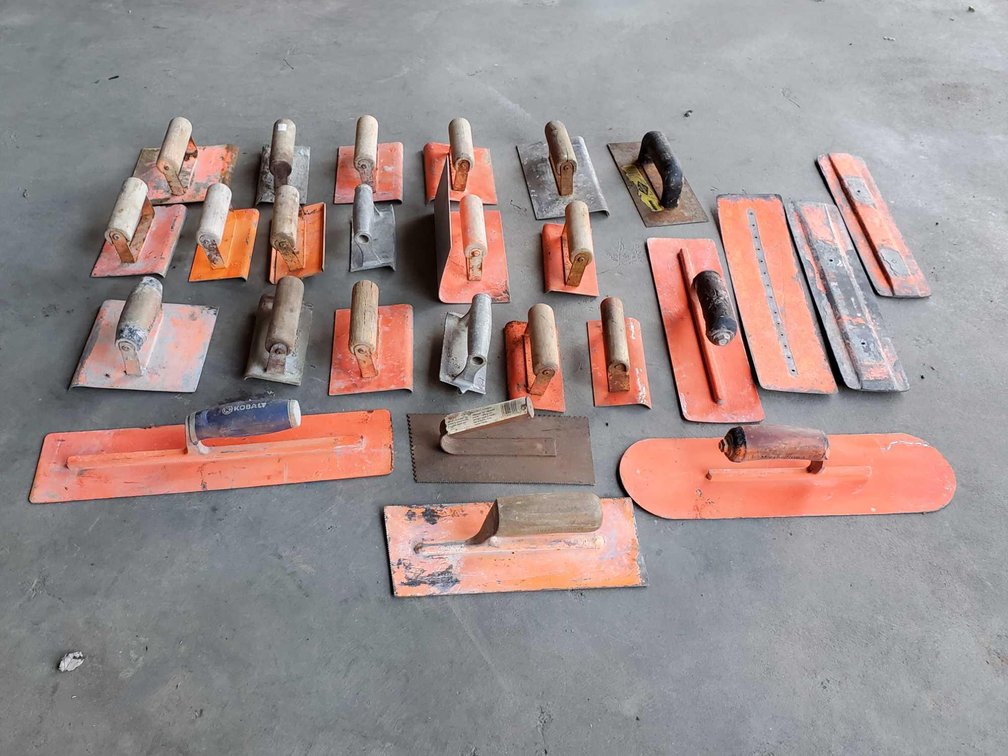 Variety Concrete Hand Tools