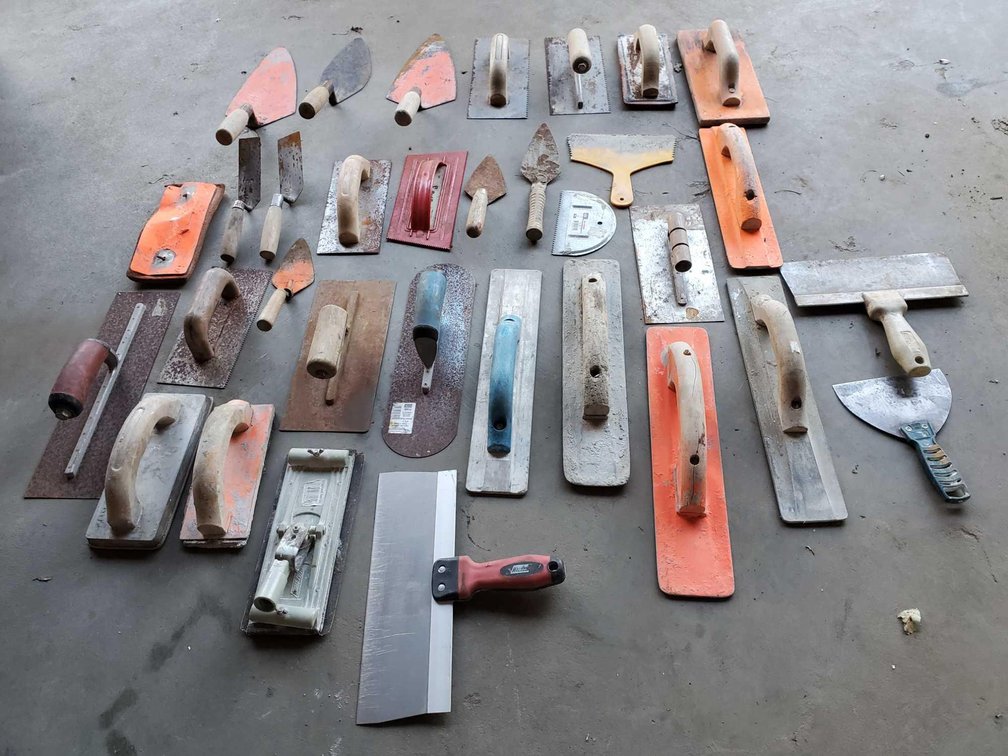 Variety Concrete Hand Tools