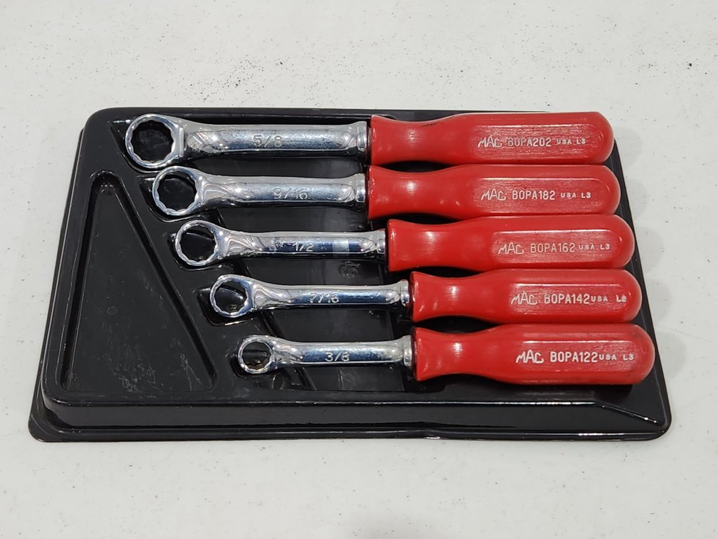 MAC Tools 5 Piece Bopa Wrench Set 