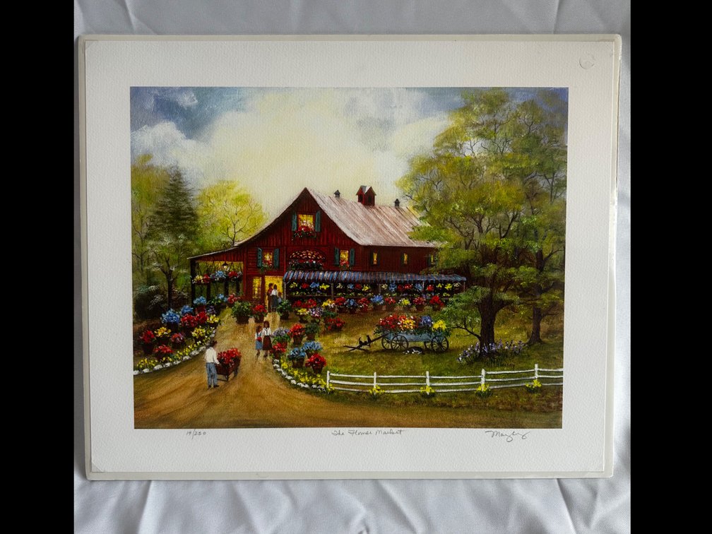 Painting by Mary Ann Vessey
