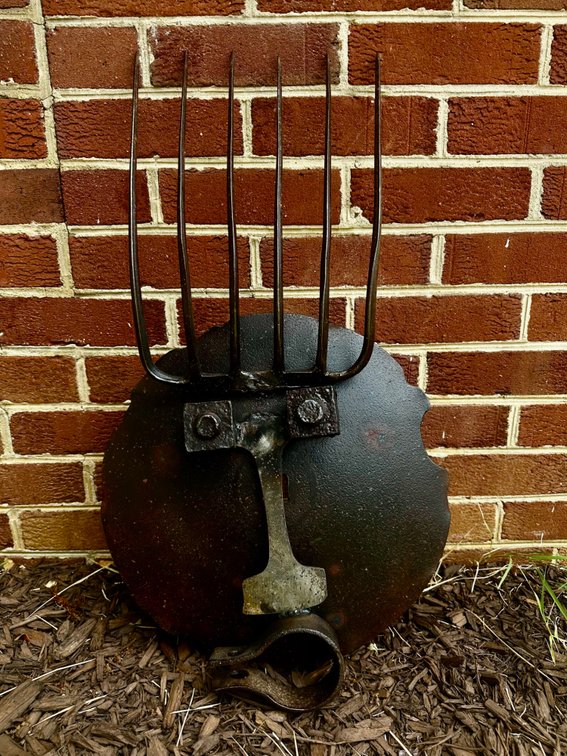 Welded Metal Garden Art Sculpture