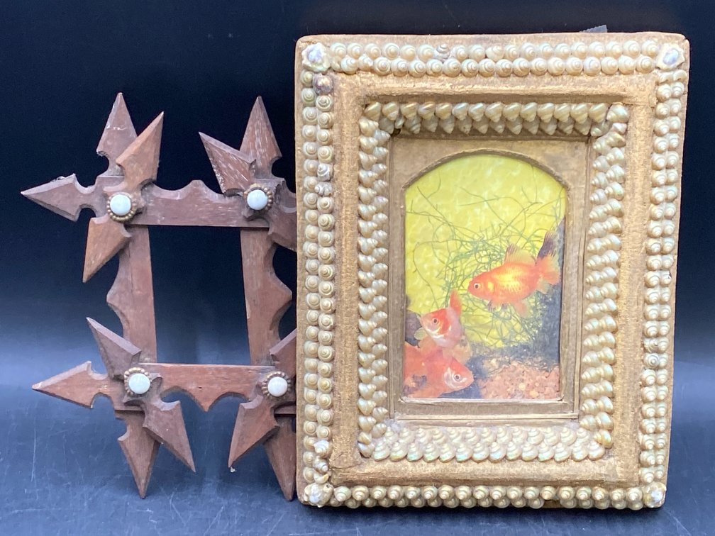 Folk Art Handmade Small Frames