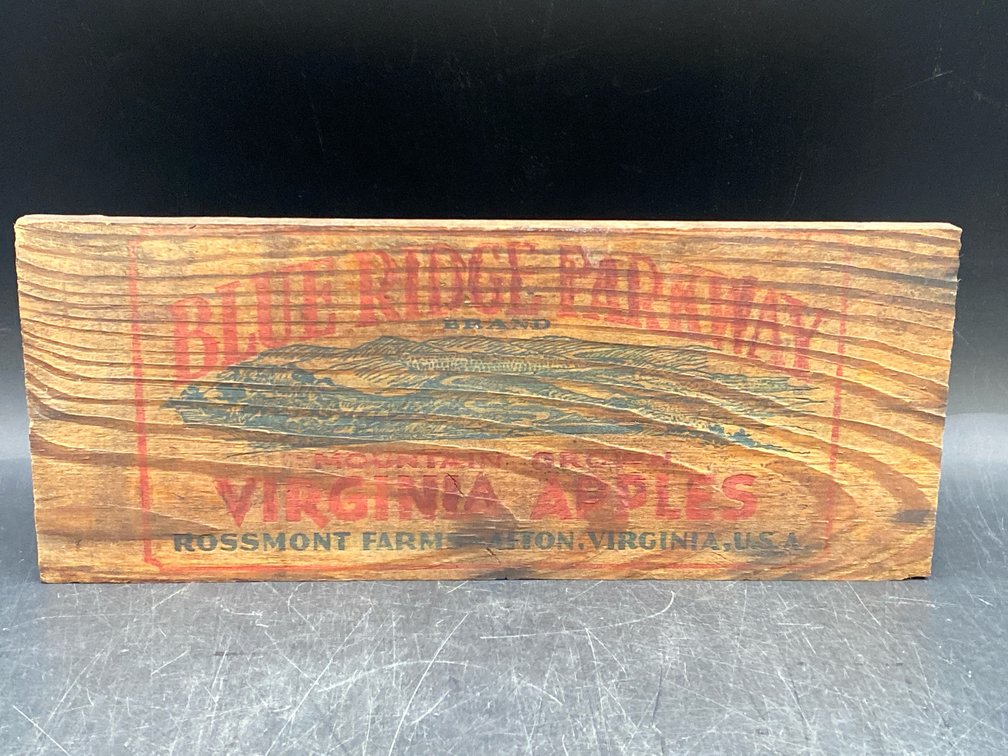 Afton, Virginia Advertising Wood Block