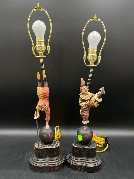 Jester Themed Table Lamps