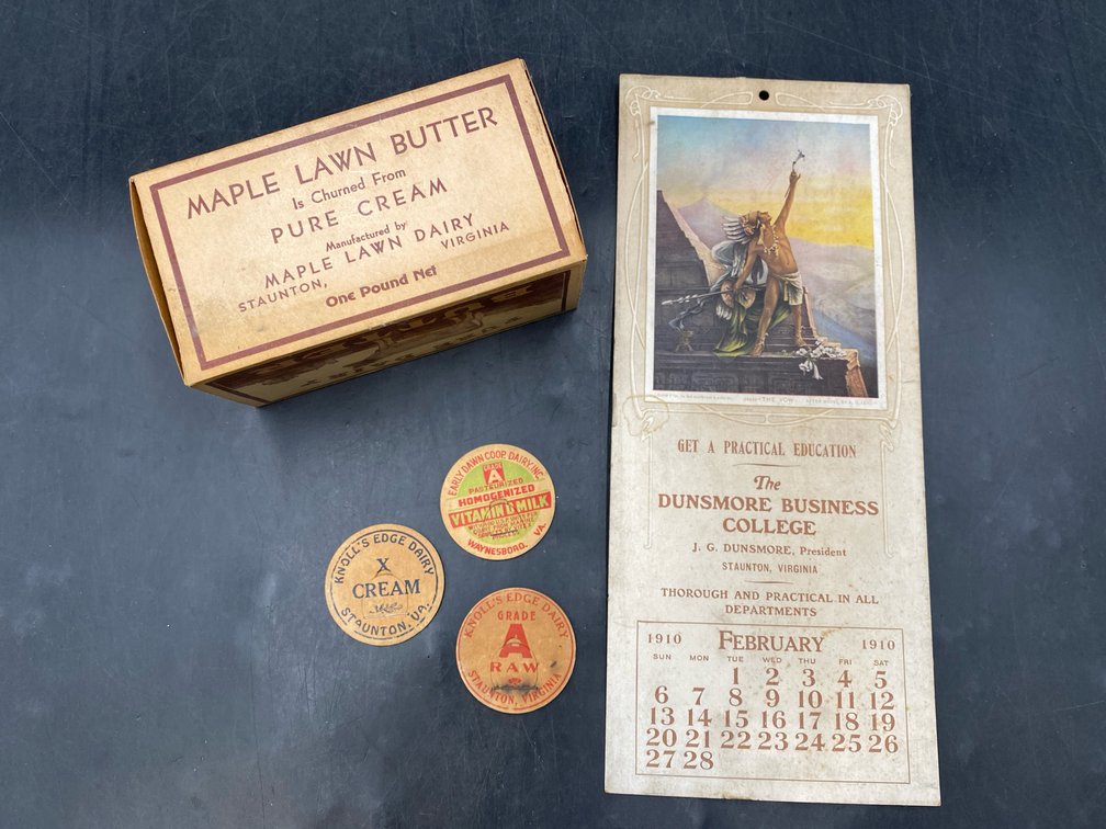Staunton & Waynesboro Advertising Ephemera