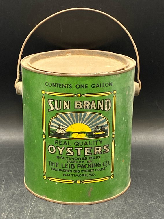 Sun Brand Oysters Tin