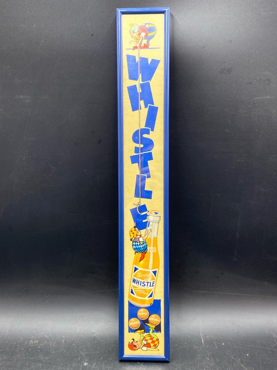 Whistle (Soda) Framed Advertisement