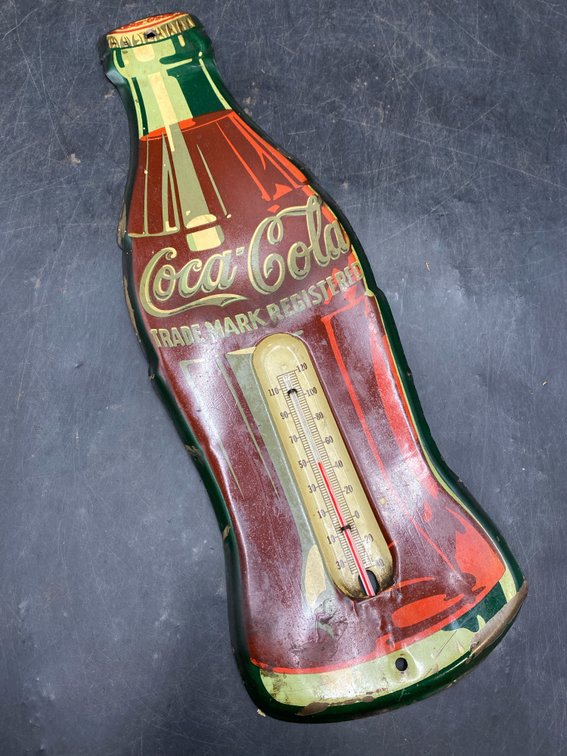 Vintage Coca-Cola Wall Thermometer