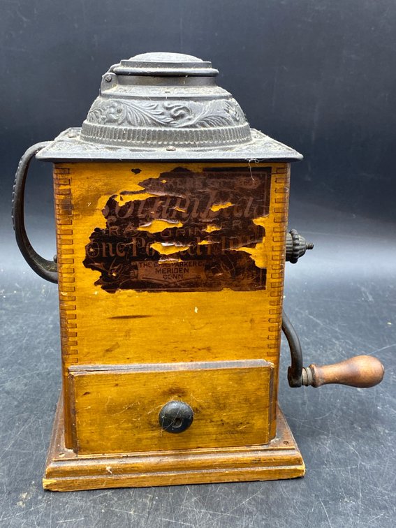 The Chas. Parker Co. Vintage Coffee Mill