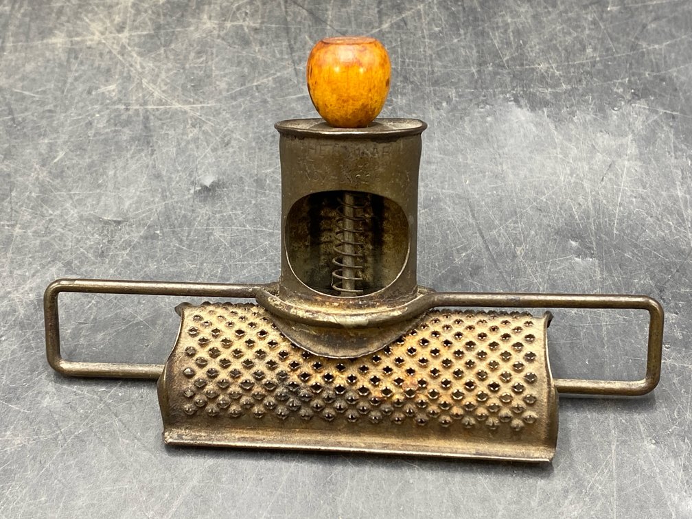 Vintage Tin & Wood Nutmeg Grater