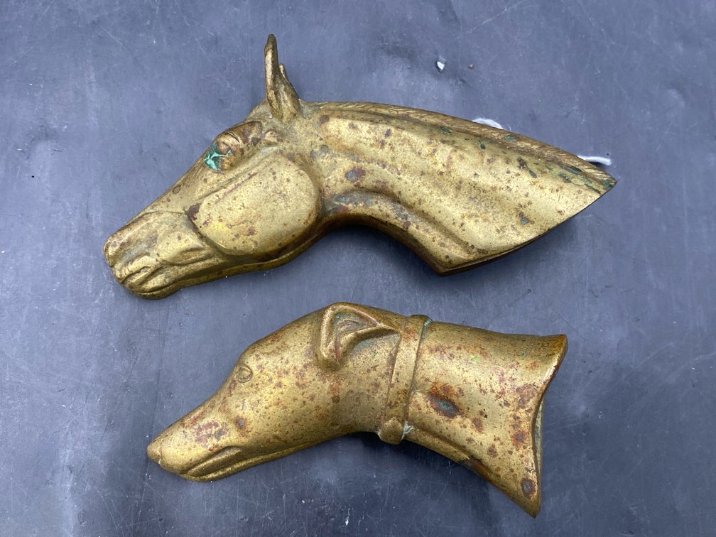 VMC Brass Animal Head Paper Clips