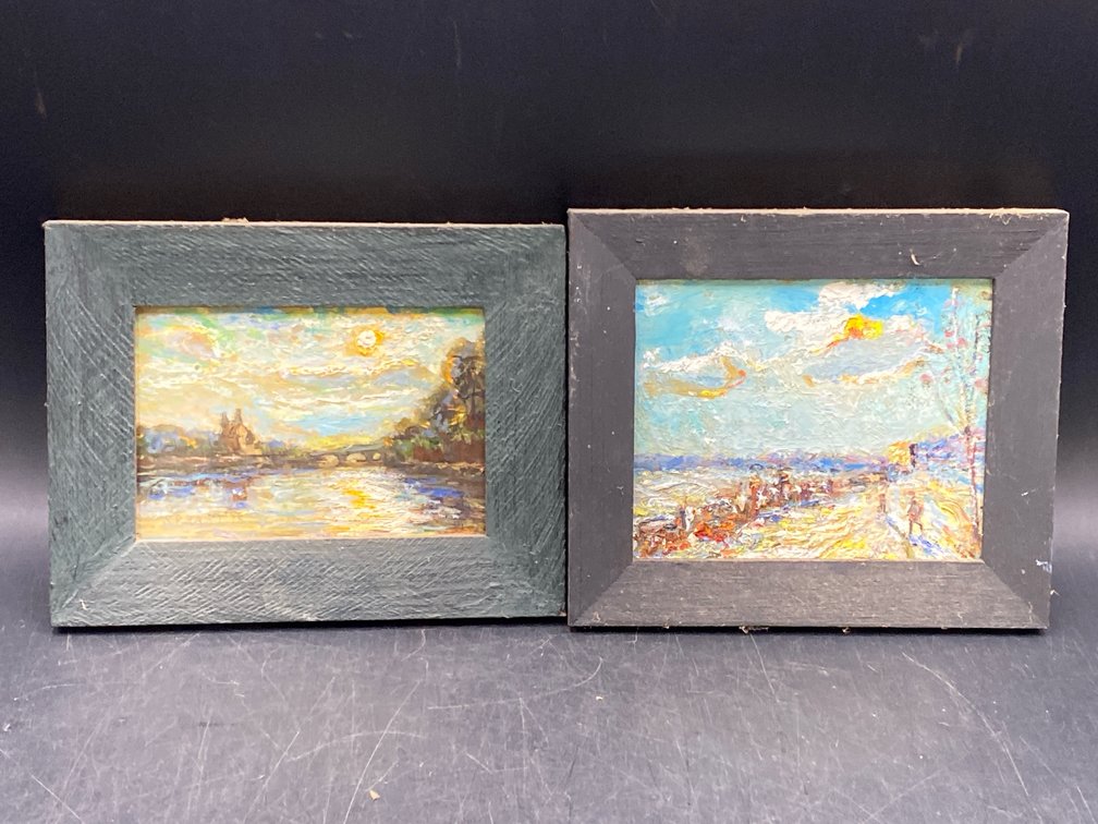 Samuel Baldwin Pratt (1903-1999, Virginia) Mini Landscape Paintings
