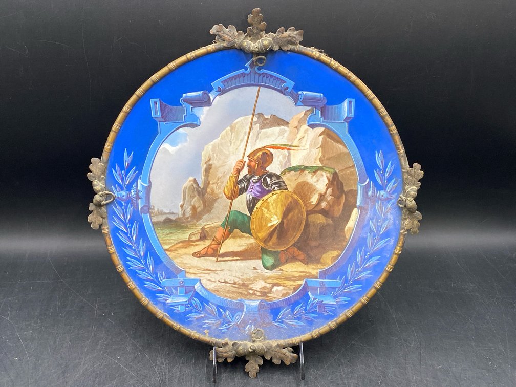 Classic Warrior Charger Wall Plaque
