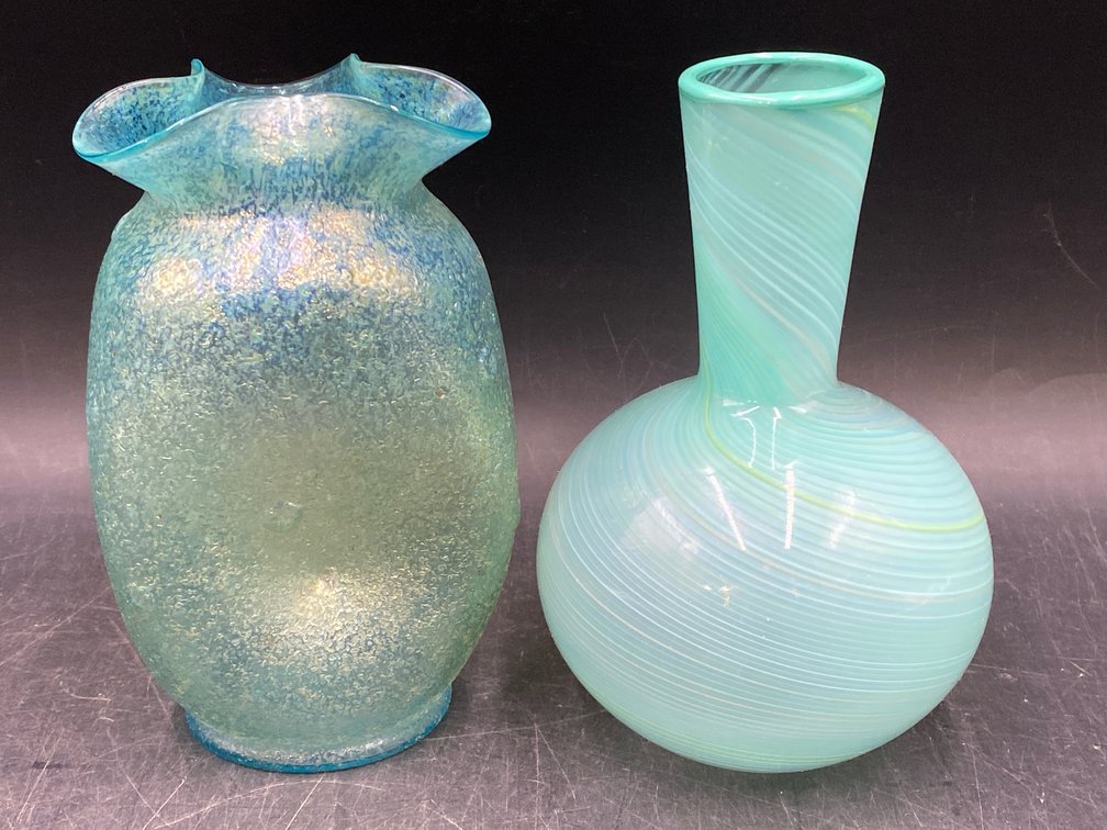 Handcrafted Art Glass Vases