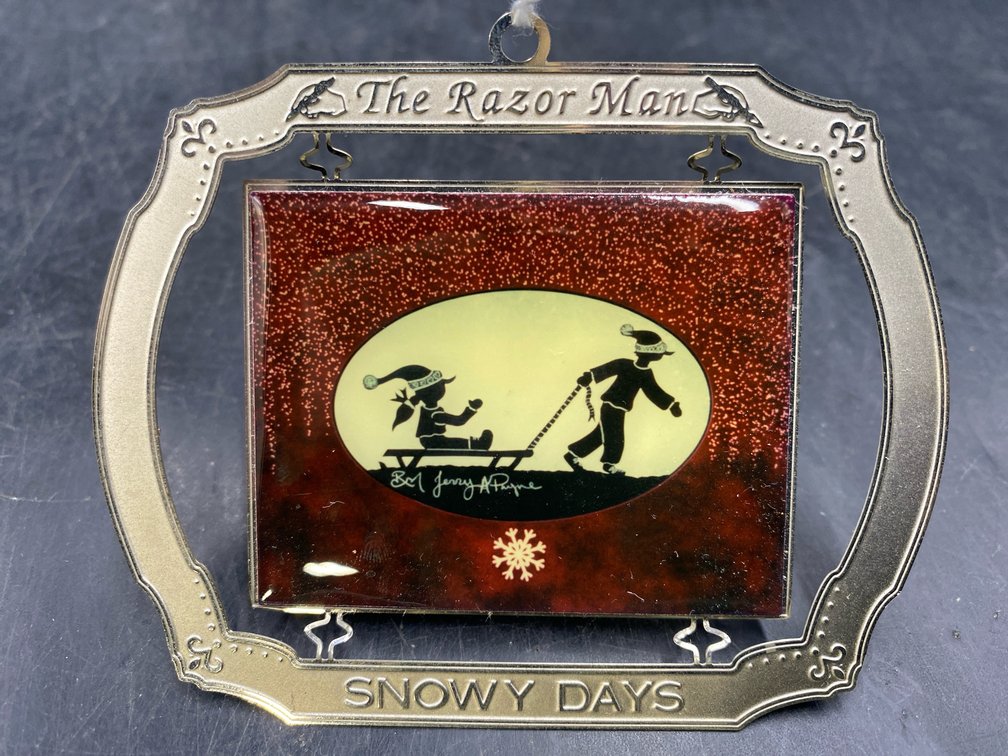Jerry Payne "The Razor Man" Harrisonburg VA Ornament