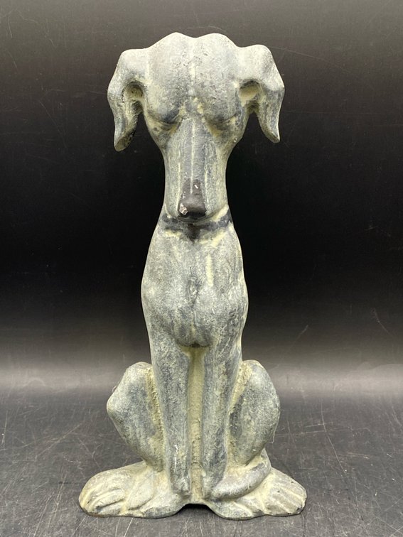 VMC Cast Iron Hound Dog Doorstop