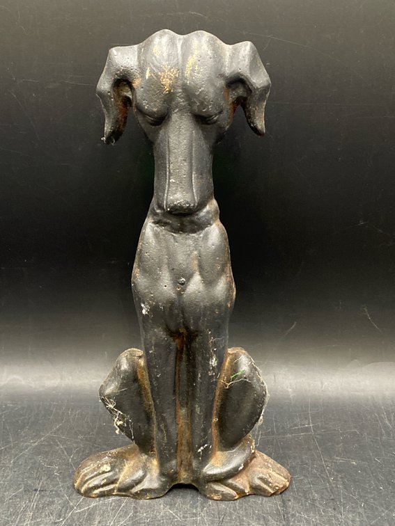VMC Cast Iron Hound Dog Doorstop