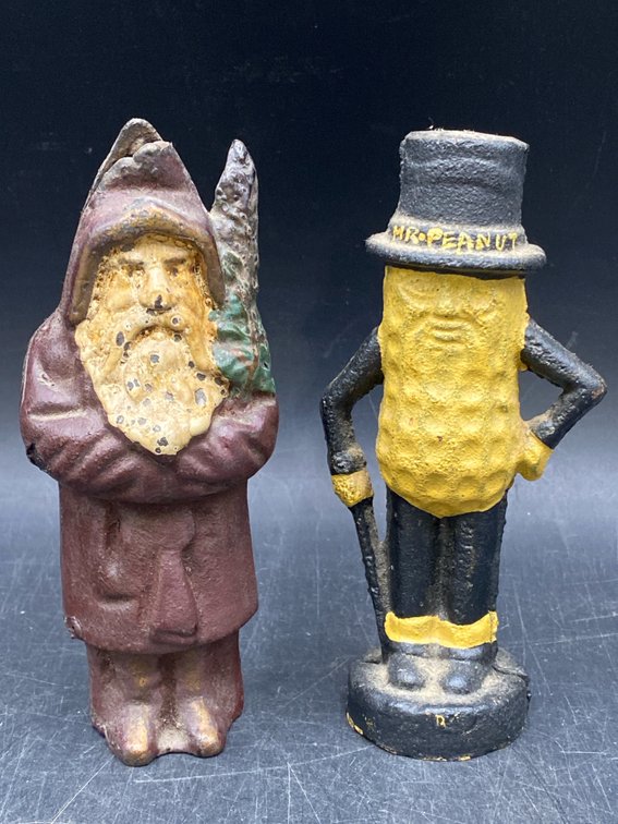 Figural Cast Iron Coin Banks