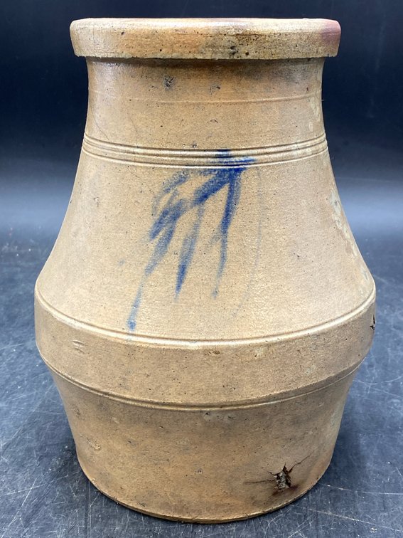 Unusual 19th c Stoneware Jar Found in Virginia