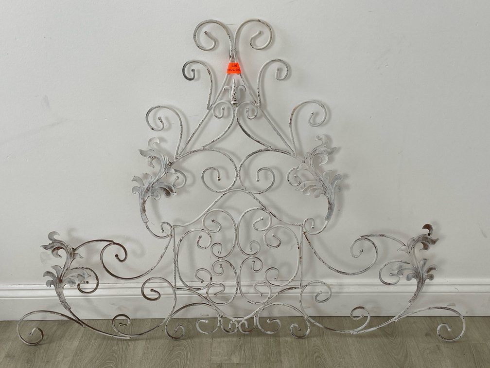 Metal Scrollwork Wall Accent Piece