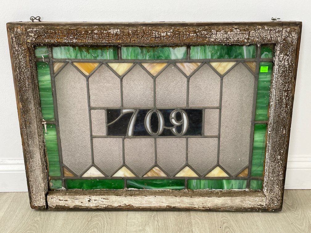 Stained Glass Transom Window
