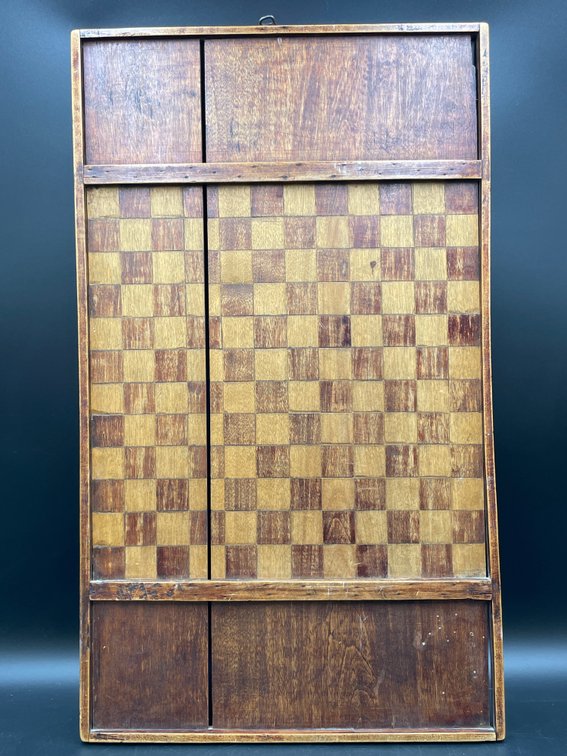 Folk Art Wooden Game Board