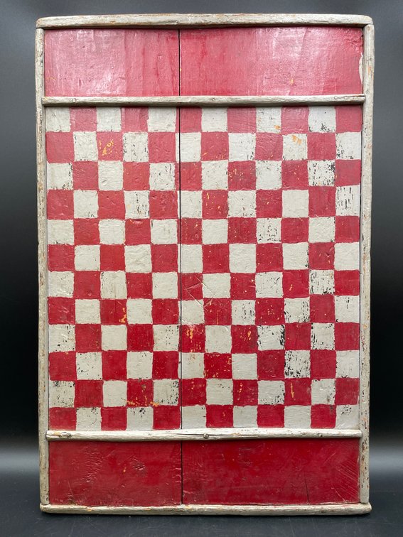 Painted Folk Art Game Board