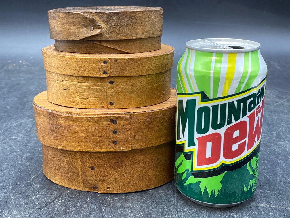 Vintage Bentwood Pantry Boxes