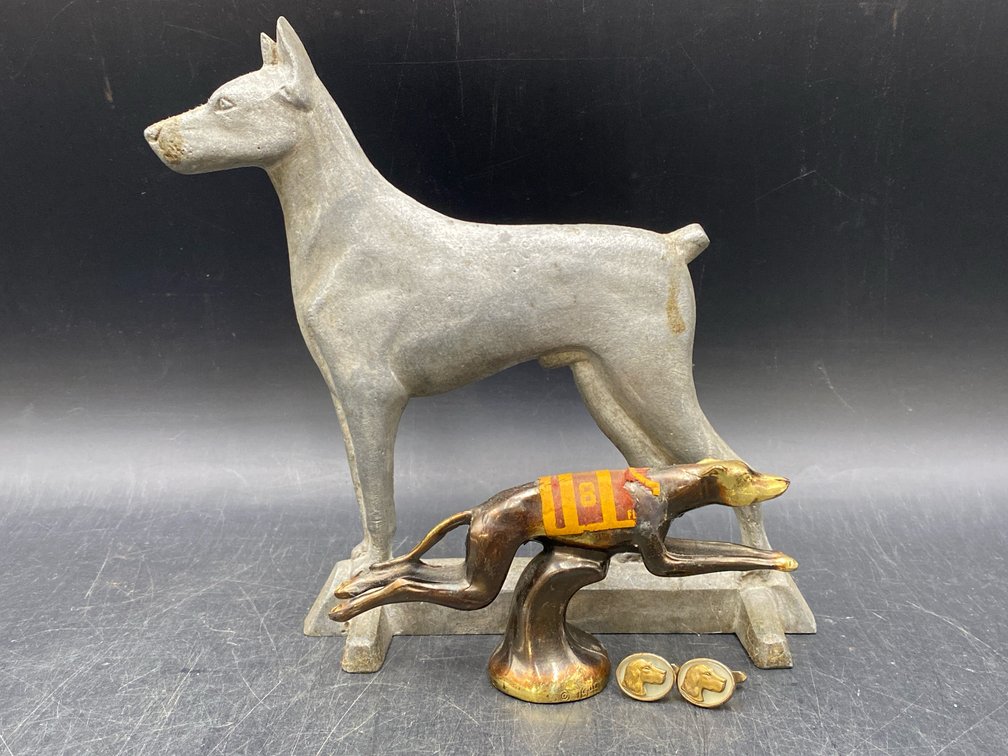 Canine Metal Figural Articles