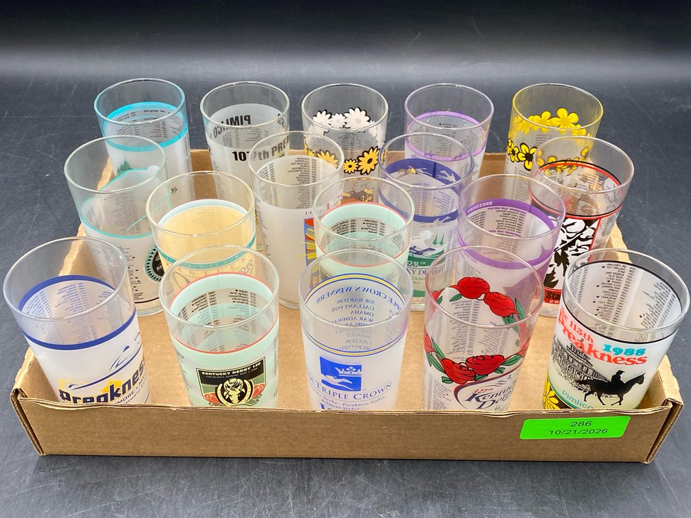 Kentucky Derby & Related Mint Julep Tumblers