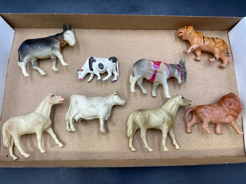 Plastic Farm & Jungle Animals