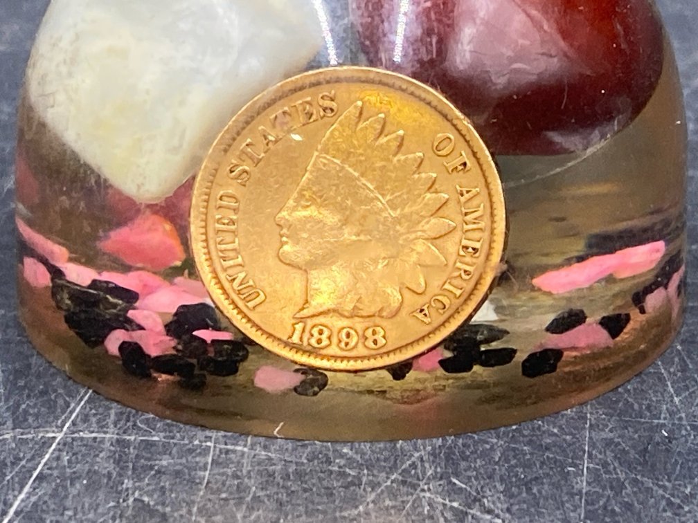 1898 Encased Indian Head Penny