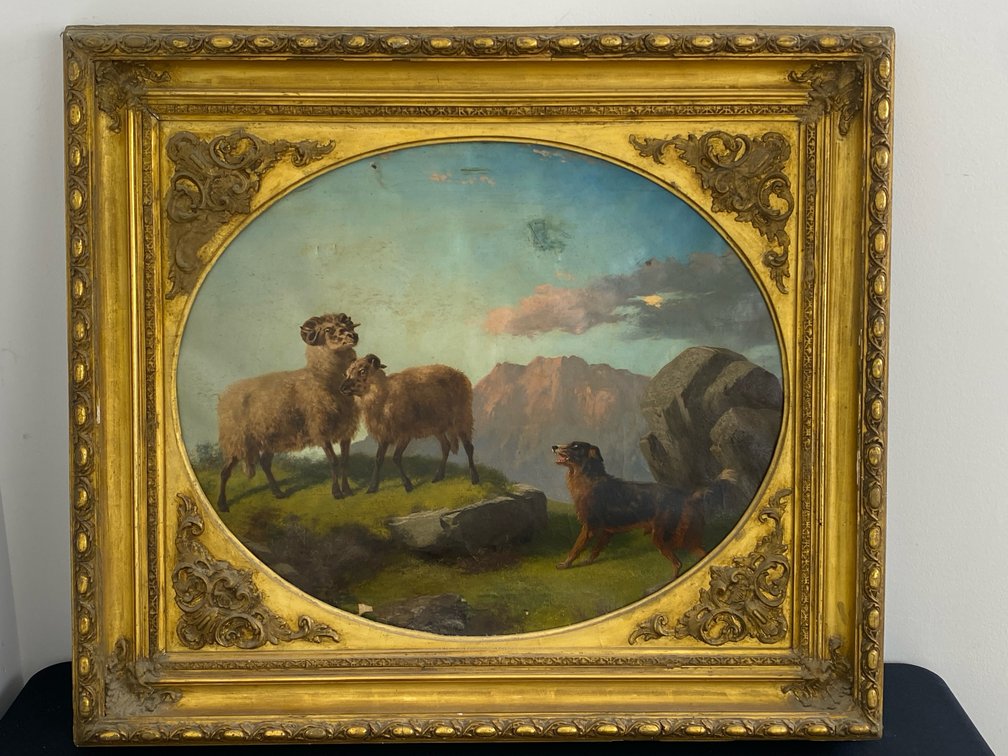 American School (Late 19th/Early 20th c) Sporting Scene