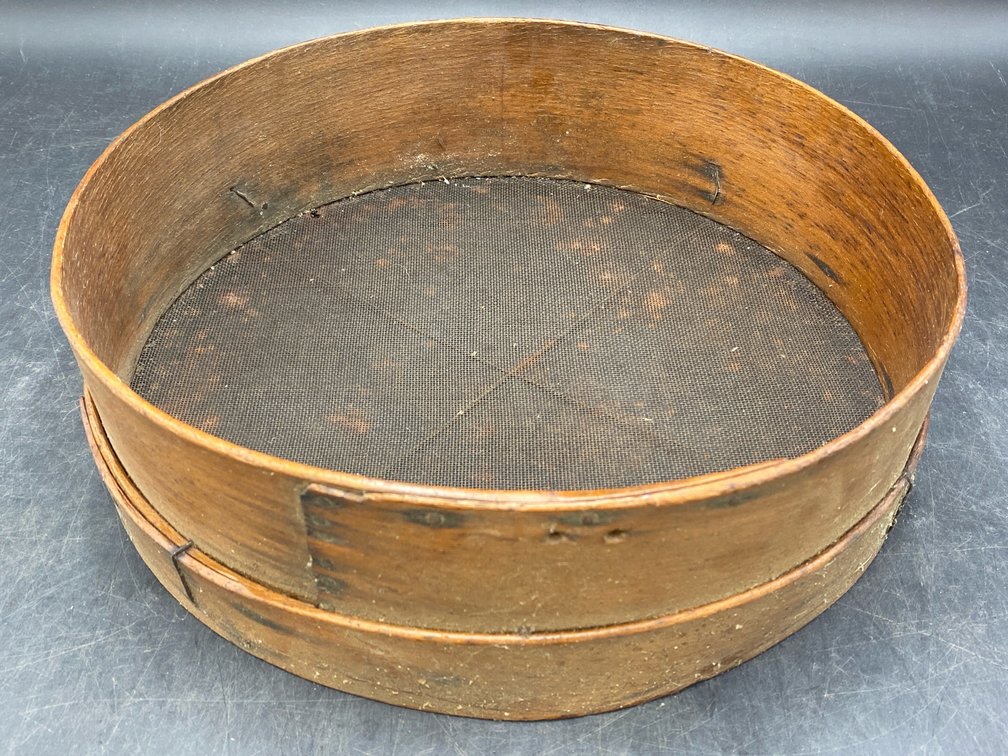 Vintage Bentwood Sieve