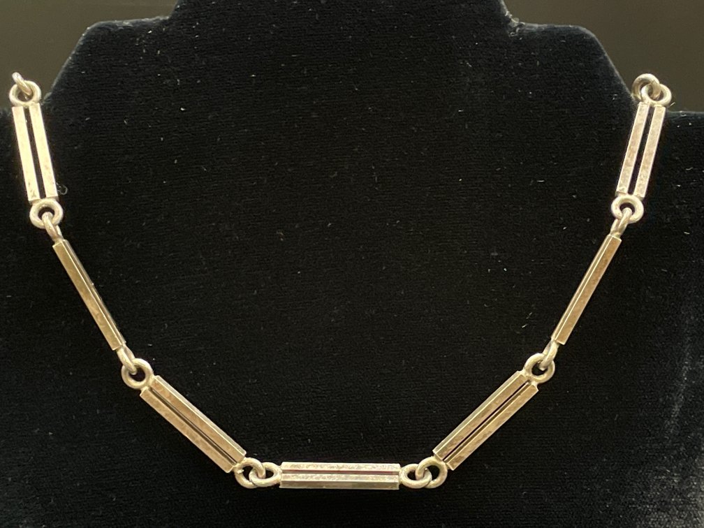 Sterling Large Link Necklace
