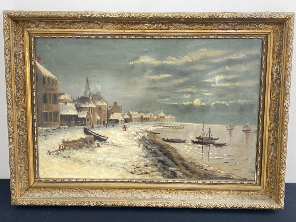 Maritime Oil On Canvas