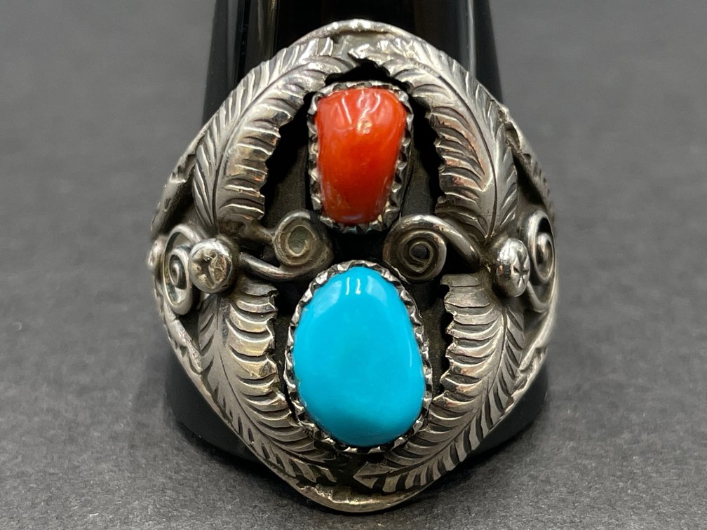 Navajo Frank Yazzie Sterling Gentleman's Ring